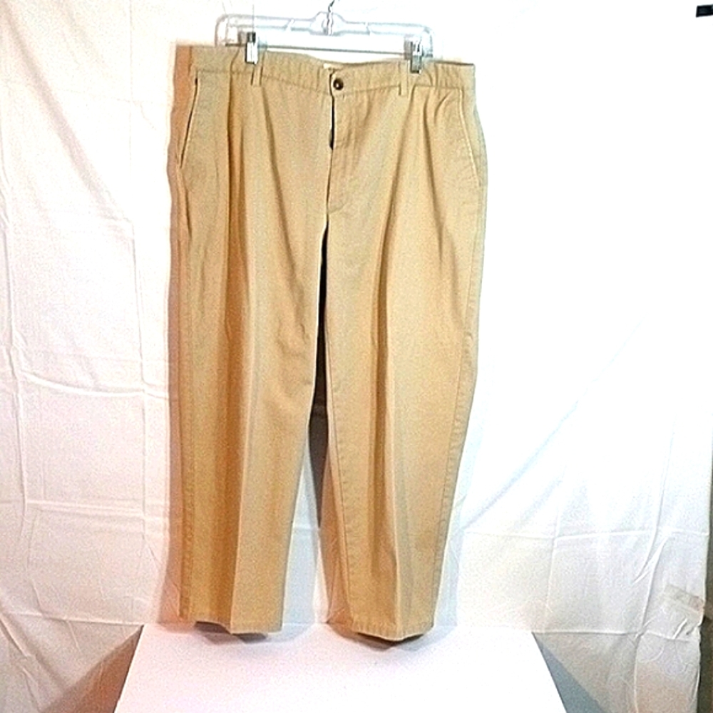 St John's Bay 40x29 Worry Free Classic Fit Men's Tan Pants
